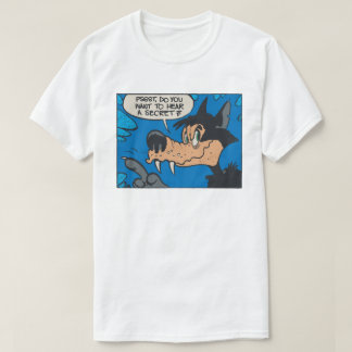 T-shirt Howling Wolf Like Me • Want To Know A Secret ? 
