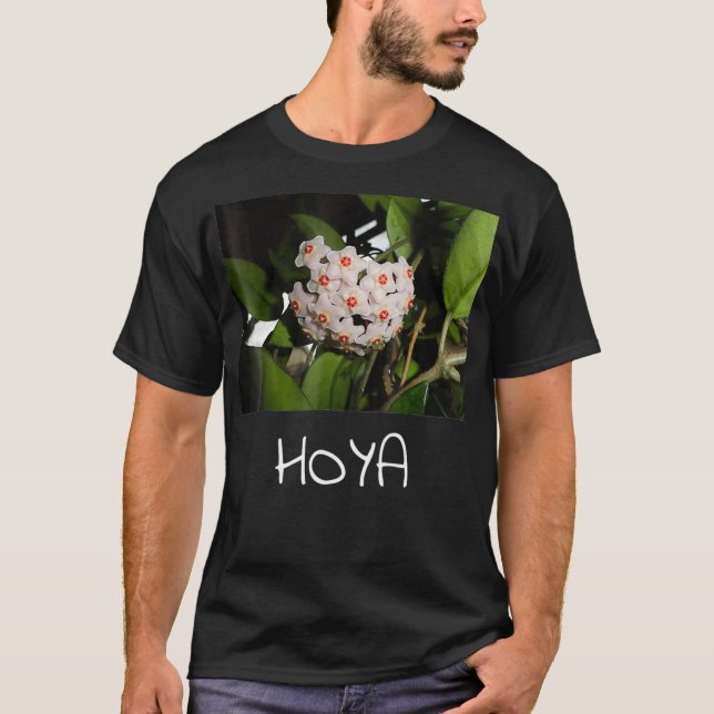 T-shirt Hoya Succulent Plante de jardinage (Devant)