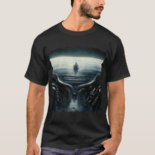 T-shirt HR Giger - Perdu en mer