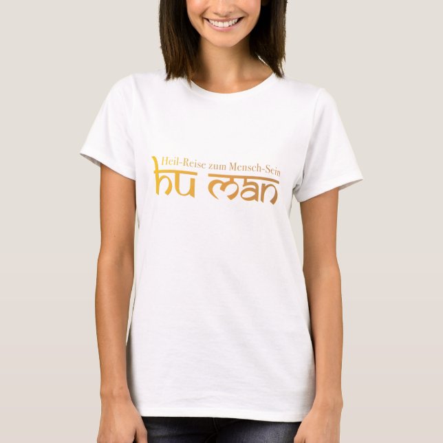 T-SHIRT HU MAN (Devant)