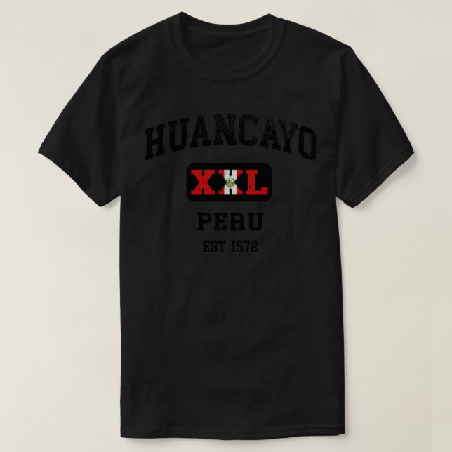 T-shirt Huancayo Pérou XXL Design sportif (Design devant)