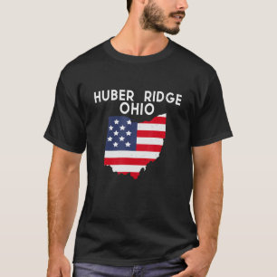 T-shirt Huber Ridge Ohio États-Unis d'Amérique Voyage Ohio