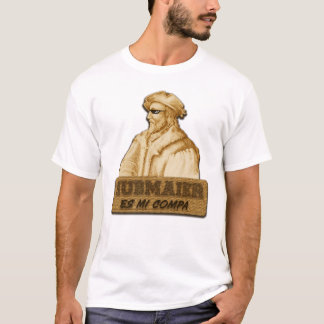 T-shirt Hubmaier es mi Compa(Gold)