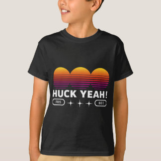 T-shirt Huck Yeah - Disc Golf drôle