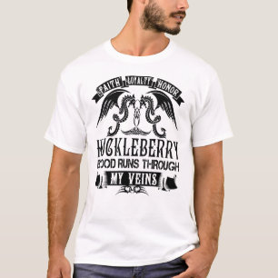 T-shirt HUCKLEBERRY Blood Traverse Mes Veines