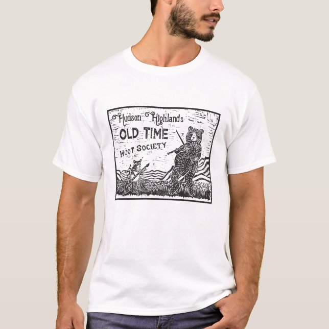 T-shirt Hudson Highlands Old Time Hoot Society Tee! Hommes (Devant)