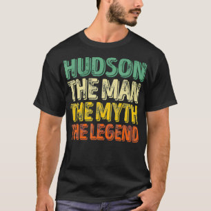 T-shirt Hudson L'Homme Le Mythe La Légende Prénom Hud
