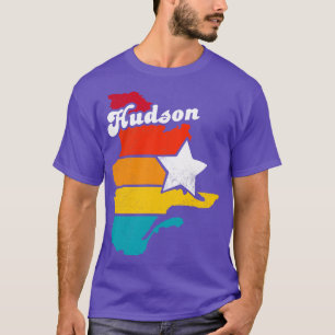 T-shirt Hudson Québec Canada Souvenir Vintage désaffecté 2