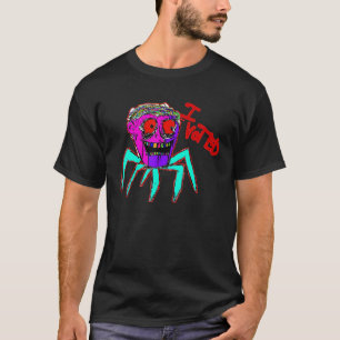 T-shirt Hudson Rowan Une Grosse Tête Rouge Yeux Rose Et Vi
