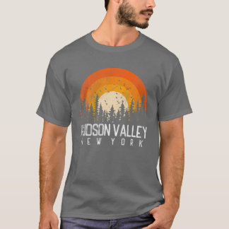 T-shirt Hudson Valley New York NY Retro Vintage 80S 90S Gi