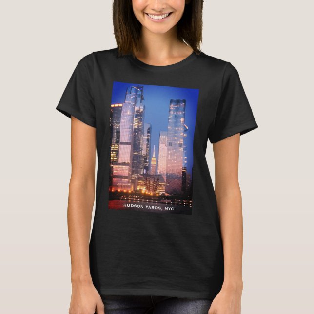 T-shirt Hudson Yards (navire) West Side Manhattan, New Yor (Devant)