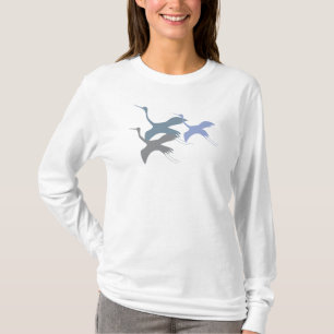 T-shirt Huée - grue de Sandhill