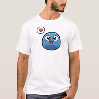 T-shirt Huez les produits bleus