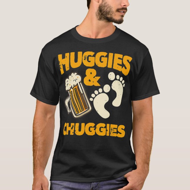T-shirt Huggies et chouggies Fête des Pères Fantastique (Devant)