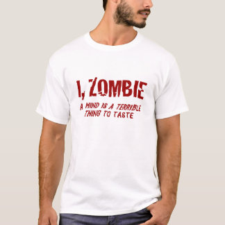 T-shirt Hugh Howey I, chemise terrible de goût de zombi