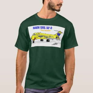 T-shirt Hughes Airwest DC9