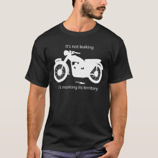 T-shirt Huile disjointe de moto britannique classique