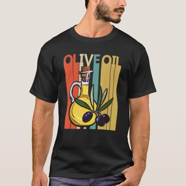 T-shirt Huile d'olive (Devant)