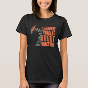 T-shirt Huile foreuse Fraiseuse de champ d'huile