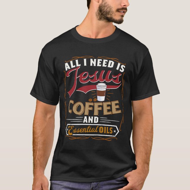 T-shirt Huiles Essentielles Huiles Essentielles Huile Huil (Devant)