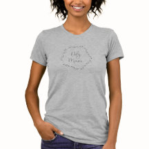 T-shirt huileux de maman