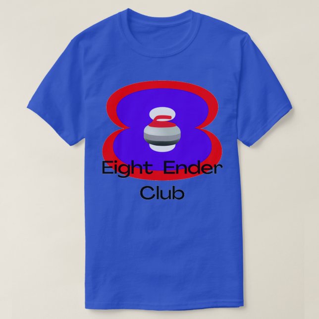 T-shirt Huit Curling Club Ender 2 (Design devant)
