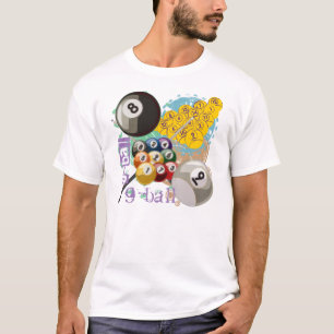 T-SHIRT HUIT ET NEUF BILLARDS DE BOULE