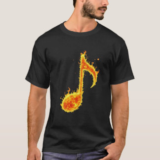 T-shirt Huit notes musicales