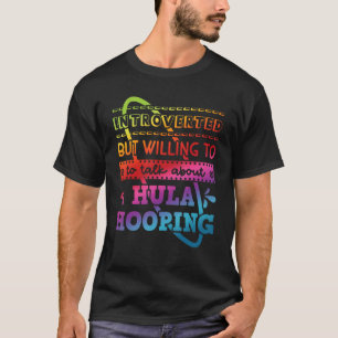 T-shirt Hula Hoop Dancer Trainer Hooping Gymnastique Intro