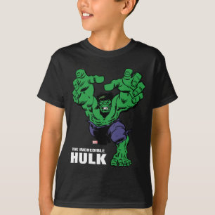 T-shirt Hulk Retro Grab
