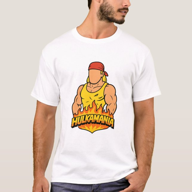 T-shirt "Hulkamania s'est libérée !" (Devant)