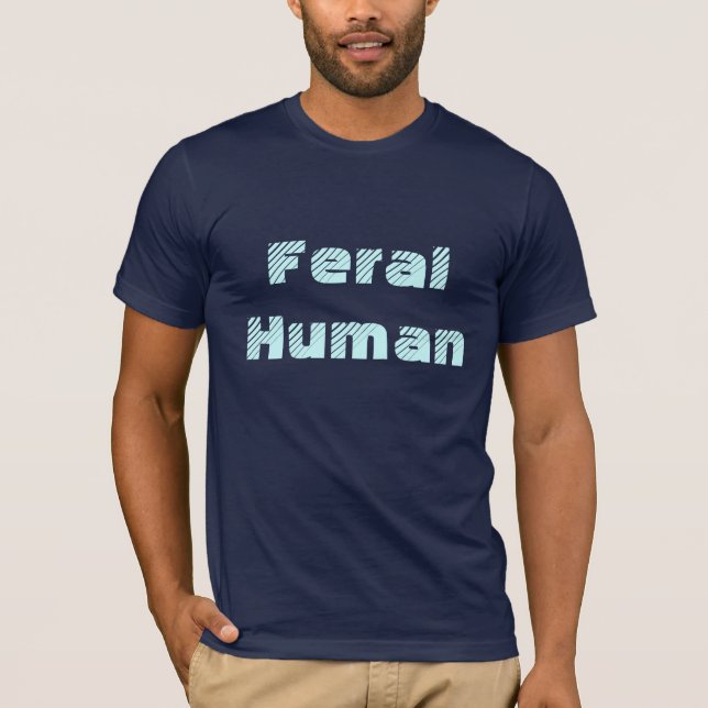 T-shirt Humain sauvage (Devant)