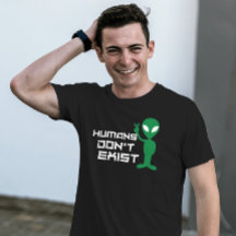 Humains n'existe pas Funny Alien sous forme graphi