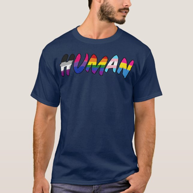 T-shirt Human (Devant)