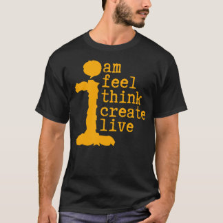 T-shirt Human Am I Life Instructions 3