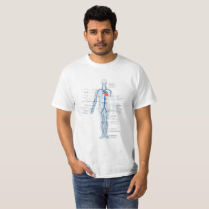 T-Shirt Human Circulatory System of Veins