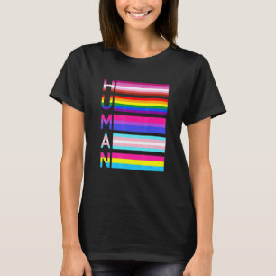 T-shirt Human Lgbt Community Gay Transgender Pride