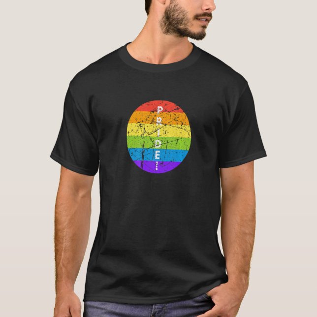 T-shirt Human Rights LGBTQ Pride Equality Celebration Gay  (Devant)