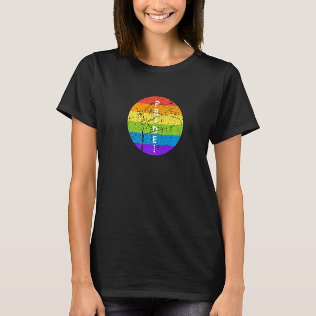 T-shirt Human Rights LGBTQ Pride Equality Celebration Gay  (Devant)