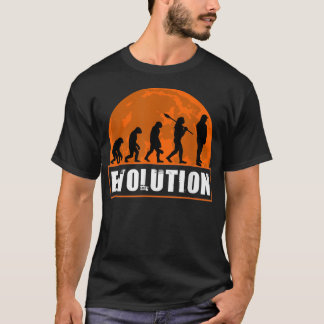 T-shirt Human Truck Driver Evolution Funny Truck Driver