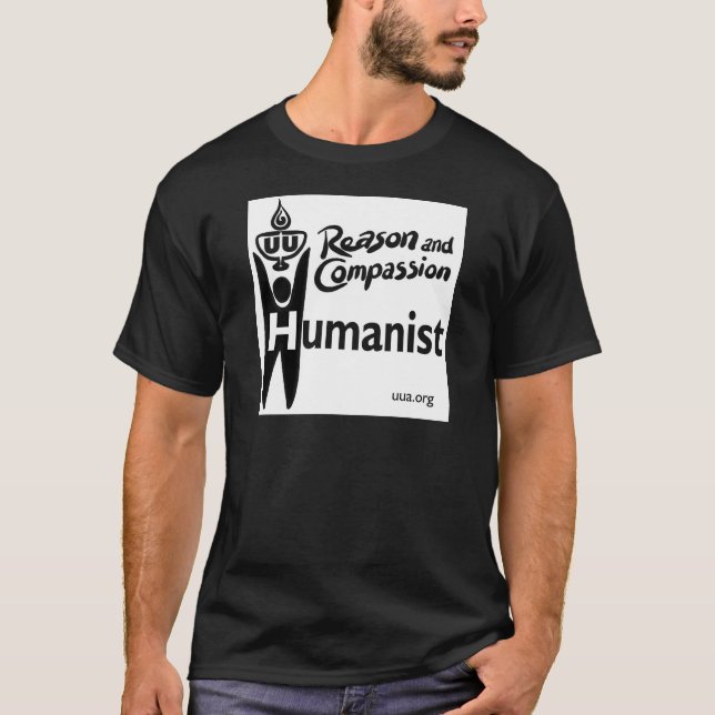 T-shirt Humaniste d'UU (Devant)