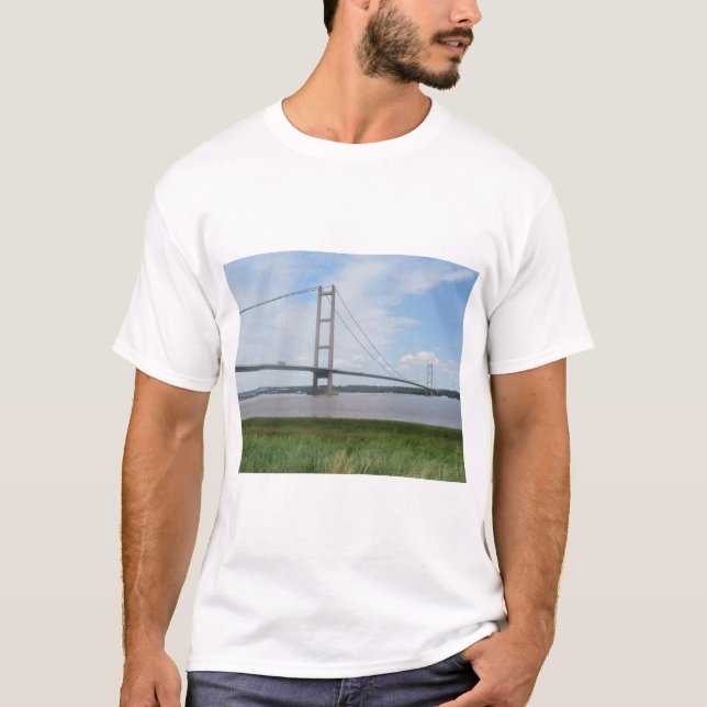 T-shirt Humber Bridge pour hommes (Devant)
