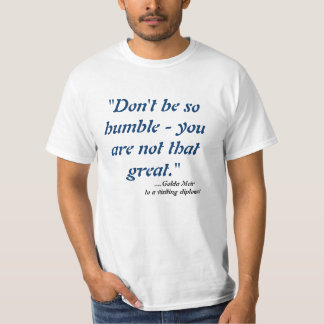 T-shirt humble
