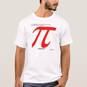 T-shirt Humble Carré Pi R drôle