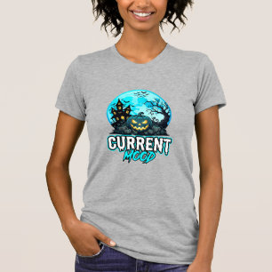 T-shirt Humeur actuelle d'Halloween Citrouille ensorcelée