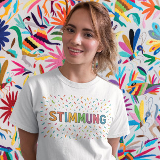 T-shirt Humeur Confetti lettrage