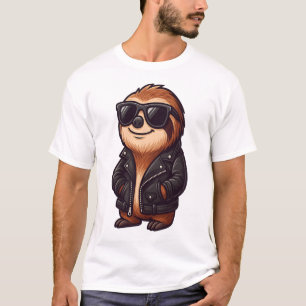T-shirt Humeur décontractée de paresseux
