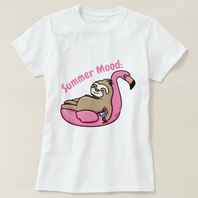 T-shirt Humeur d'été (Design devant)