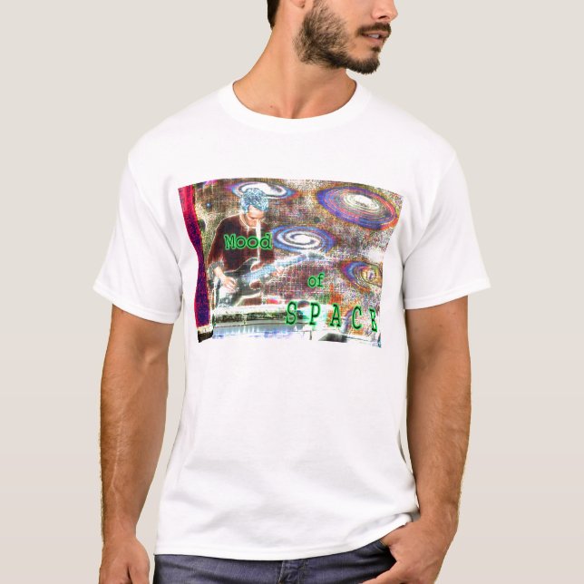 T-shirt Humeur d'expo vivante consciente vivante de (Devant)