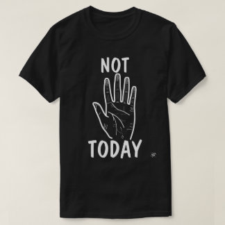 T-shirt Humeur pas aujourd'hui Main